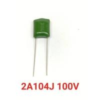 ราคา 1ชิ้น C ไมลาร์ 104 2A104j 2E104J ไมล่า C mylar คาปาซิเตอร์ 0 1UF 100NF (20691623026)