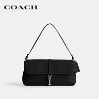 ราคา COACH กระเป๋าสะพายไหล่ผู้หญิงรุ่น Hamptons Bag สีดำ CP132 LHBLK (21569677934)
