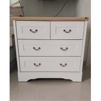 ราคา Furniture Word ตู้เอนกประสงค์สี่ลิ้นชัก 80 ซม รุ่น DW 8001 สไตล์วินเทจ สวยหรูทันสมัย มี 4 ลิ้นชัก สินค้ายอดนิยมขายดีสุดๆ ขนาด 80x43x76 5 ซม (7968895414)