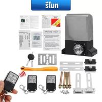 ราคา ไฟฟ้าเปิดประตูบานเลื่อน มอเตอร์ประตูรีโมท 370W 220V ประตูไฟฟ้าบ้าน ประตูอัตโนมัติ ประตูอัตโนมัติประตูรีโมทรางนำ 4M มอเตอร์ประต กันหนีบ WIFI (20791912839)