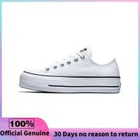 ราคา รับประกัน 3 เดือน Converse Chuck Taylor All Star Lift OX White Black Sneakers 560251C (22218282741)