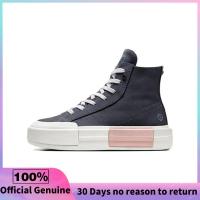 ราคา รับประกัน 3 เดือน Converse Chuck Taylor All Star High Top Cruise Grey Pink Sneakers A07974C (22218156063)