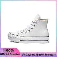 ราคา รับประกัน 3 เดือน Converse Chuck Taylor All Star Lift High White Sneakers 561676C (22218043000)