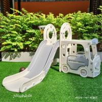 ราคา สไลเดอร์ สไลเดอร์เด็ก 2in1 พร้อมแป้นบาส ลูกบาส พับเก็บได้ สไลเดอร์หลากหลายแบบให้เลือก ของเล่นเด็ก (22050985791)