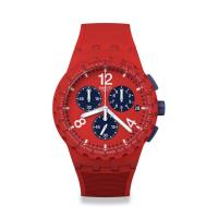 ราคา นาฬิกา Swatch Chronograph PRIMARILY RED SUSR407 (21399529765)