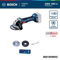 ราคา Bosch เครื่องเจียรไร้สาย 4 นิ้ว 18V รุ่น GWS 180 LI ไม่รวมแบตเตอรี่ ประกันนาน 12 เดือน (21727919801)