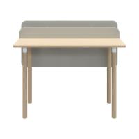 ราคา SB Design Square KONCEPT FURNITURE โต๊ะทำงาน รุ่น Brooker สีไม้อ่อน 120x50x77 ซม (20518391900)