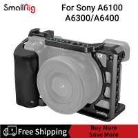 ราคา SmallRig Cage กับที่จับซิลิโคนสำหรับ Sony A6100 A6300 A6400กล้อง3164 (22087912316)
