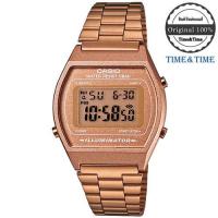ราคา Time Time CASIO Standard นาฬิกาข้อมือ สีพิงค์โกล สายสแตนเลส รุ่น B640WC 5ADF (343233535)
