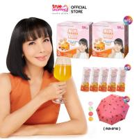 ราคา TAKARA COLLAGEN Vit C ทาคาระคอลลาเจน ผสมวิตามินซี ช่วยบำรุงผิว ข้อ กระดูก เซต 2 กล่อง ฟรีของแถม 6 ชิ้น (22183315772)