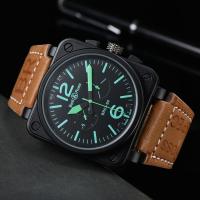 ราคา Bell Ross นาฬิกาข้อมือกลไกอัตโนมัติ 5 เข็ม สไตล์สปอร์ต แฟชั่นสําหรับผู้ชาย (20419839034)