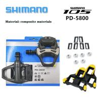 ราคา Shimano PD R540 R550 5800 R7000 R8000แป้นเหยียบจักรยานคาร์บอนถนนการล็อคอัตโนมัติคันเหยียบแป้นเหยียบ Spd พร้อมหมุด SM SH11 (21550946683)