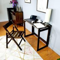 ราคา โต๊ะทำงานไม้ยางพารา โต๊ะอ่านหนังสือ โต๊ะคอมพิวเตอร์ D 497 (1983564533)