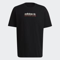 ราคา adidas ไลฟ์สไตล์ เสื้อยืด adidas Adventure Mountain Spray ผู้ชาย สีดำ HF4775 (17535276219)
