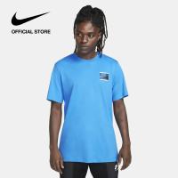 ราคา Nike Mens Nsw Am Day LBR Air Tee Lt Photo Blue ไนกี้ เสื้อยืดผู้ชาย Nsw Am Day LBR Air สีไลท์โฟโต้บลู (21453806559)