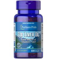 ราคา สหรัฐฯนำเข้าน้ำมันตับปลาจากนอร์เวย์415mg 100 Tablets Puritans Pride 1150 (21226658141)