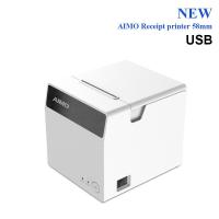 ราคา AIMO เครื่องปริ้นใบเสร็จ58MM รุ่นUSB Bluetooth Receipt Printer 58mm เครื่องพิมพ์ใบเสร็จ สลิป ปริ้น Grabfood loyverse POS Foodpanda (22237146607)