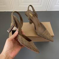 ราคา Zara New Fashion High Heels หัวแหลม รองเท้า Muller เซ็กซี่ (19729881456)