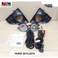 ราคา ไฟตัดหมอก ยารีส YARIS TOYOTA ปี 2013 2016 TY028 อะไหล่รถ คุณภาพดี (13600098726)