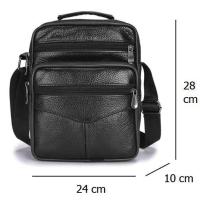 ราคา MC กระเป๋าหนังแท้ แบบสะพายไหล่ มีหูหิ้ว ใส่ IPad สำหรับสุภาพบุรุษ รุ่น MB 0510 0511 GL M3 159 MMB จากร้าน Man Choices Bangkok (21920848424)