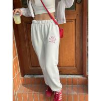 ราคา White sweatpants กางเกงวอร์ม ปักลาย (21795911477)