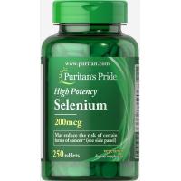 ราคา Puritans Pride Yeast Selenium Tablets 200mcgx250 capsules (17572492732)