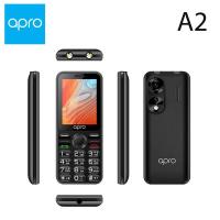ราคา ปุ่มกดมือถือ Apro A2 รุ่นใหม่ 2 ซิม 3G 4G ปุ่มกดใหญ่ เมนูภาษาไทยรองรับ 3G 4G AIS 12 Call True Move แป้มพิมพ์ไทย ประกันศูนย์ไทย 1ปี (22165001012)