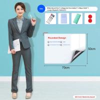 ราคา สติกเกอร์ติดผนังลอกออกได้กระดานไวท์บอร์ดสติกเกอร์ติดผนังสติ๊กเกอร์สามารถลบออกได้สีขาวกระดาษกาวทำความสะอาดง่ายสำนักงานบ้าน (21602468590)