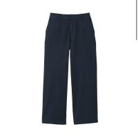ราคา MUJI กางเกงผ้าชิโน่ ทรงขากว้าง WOMEN 4 WAY STRETCH CHINO WIDE STRAIGHT PANTS (21602259833)
