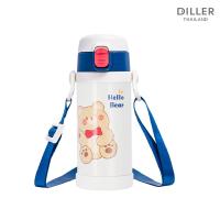 ราคา Diller Thermo Flask 350 ml กระติกเก็บความเย็น เปลี่ยนฝาได้ 2 แบบ แบบยกดื่ม และหลอดดูด (22193545592)