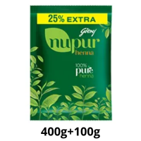 ราคา Godrej Nupur Henna 100 natural ผงเฮนน่า ผงย้อมผม เฮนน่าตามร่างกาย เฮนน่า ธรรมชาติ มี 3ขนาด 65 กรัม 150 กรัม 500กรัม (18863356004)