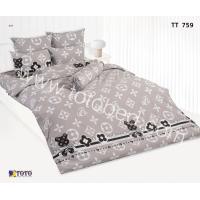 ราคา TOTO GOOD ผ้าปูที่นอนโตโต้ ลายธรรมดา ขนาด 3 5 5 6 ฟุต รหัสสินค้า TT759 ลายหลุยส์ สีเทาอมน้ำตาล เฉพาะชุดผ้าปูไม่รวมผ้านวม สำหรับที่นอนสูง 10 นิ้ว (22190669745)