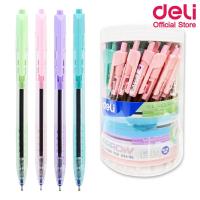 ราคา Deli ปากกาลูกลื่น หมึกน้ำเงิน เส้น 0 5mm บรรจุ 50 แท่ง กระปุก Ball point pen Q34 สุดค้ม ปากกา เครื่องเขียน ปากกาเขียนดี (10057052593)