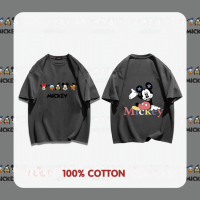 ราคา พร้อมส่ง เสื้อยืดแฟชั่นสไตล์เกาหลี มิกกี้เมาส์ มิกกี้เมาส์น่ารัก แบบทันสมัย สินค้าขายดี แบบยอดนิยม เนื้อผ้าหนา ผ้าCotton100 มิกกี้เมาส์ เหมาะทุกเพศทุกวัย มีหลายไซส์ให้เลือก เสื้อคู่รัก เสื้อสาวอวบ สิน