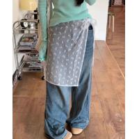 ราคา Vanilla sky Korea Lace Skirt ผ้าผูกเอว (22233675206)