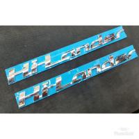 ราคา โลโก้ hi lander สีโครเมี่ยม 1 คุ่ สำหรับ dmax allnew (6541212202)