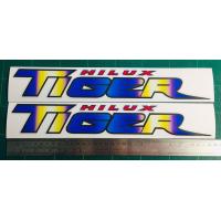 ราคา สติ๊กเกอร์ติดข้างกระบะ HILUX TIGER ลายไทเท 1ชุด 2ใบ (790150357)
