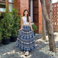 ราคา พร้อมส่ง กระโปรงช้าง ลายช้างไทย กระโปรงไปทะเล กระโปรงยาวลายช้าง (21927728742)