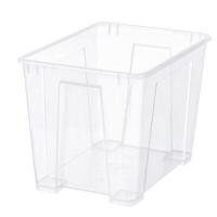 ราคา IKEA กล่องพร้อมฝาปิด SAMLA 6 ขนาด (19468781332)