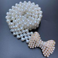 ราคา หลายสไตล์ เข็มขัดแฟชั่นสตรีมุกห่วงโซ่มุกเข็มขัดถักดอกไม้ (1376278897)