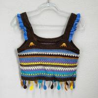 ราคา สาวร้อนหวานสายรุ้งลายถักเสื้อชั้นในสตรีฤดูร้อนมีสายสั้นเสื้อชั้นในสั้น (21624264456)