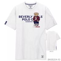 ราคา พร้อมส่ง new Polo Bear BEVERLY HILLS POLO CLUB เสื้อยืด100 Cotton เสื้อยืดแขนสั้นผ้านุ่ม เหมาะสำหรับผู้ชายและผู้หญิง (21334356965)