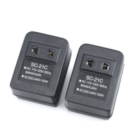 ราคา หม้อแปลง Stหม้อแปลง Step Down US AC 220 V to 110V 50W อแดปเตอร์ตัวจ่ายไฟ ลดไฟฟ้า แปลงไฟ หม้อแปลงไฟ เครื่องใช้ไฟฟ้าปรับไฟ (18159511172)