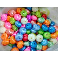 ราคา เหรียญโปรยทาน ลูกส้มคละสี ตัวเปล่า แพคละ 100 ลูก (22199552912)