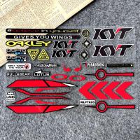 ราคา สติกเกอร์หมวกกันน็อคสะท้อนแสงกระจกหน้ารถหมวกกันน็อคติดขอบเลนส์ GP Decals อุปกรณ์แข่งรถมอเตอร์ไซค์สำหรับ Arai SHOEI HJC KYT (21386659004)