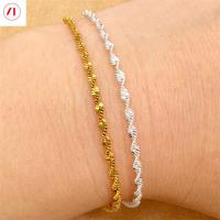 ราคา XT เครื่องประดับเกาหลี24K สร้อยข้อมือคลื่นน้ำผู้หญิงสร้อยข้อมือเงิน916ชุบทองดั้งเดิม (21556253078)