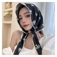 ราคา ผ้าโพกผมลูกไม้ ผ้าโพกศรีษะ ผ้าพันคอ (21493769136)