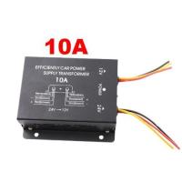 ราคา DC 24V to 12V 10A 20A ตัวลดแรงดันไฟกระแสตรง step down converter ตัวแปลงพาวเวอร์ซัพพลายสเต็ปดาวน์อินเวอร์เตอร์ อุปกรณ์แปลงไฟ Car Voltage Reducer Power Supply (22129153042)
