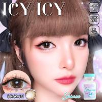 ราคา คอนแทคเลนส์ ขนาดบิ๊กอาย Brown Gray Icy icy Shinee (20781303264)