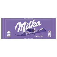 ราคา Milka Milk Chocolate มีส่วนผสมของนม Alpen 100 มี 16 รสชาติให้เลือก ขนาด 100 กรัม g BBE 10 2024 02 2025 (20744906146)